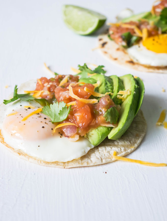 Healthy Breakfast Tacos With Charred Tomato Salsa